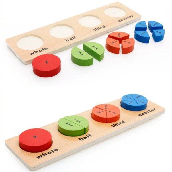 Thanh chia phân số (Gỗ) (2134000)